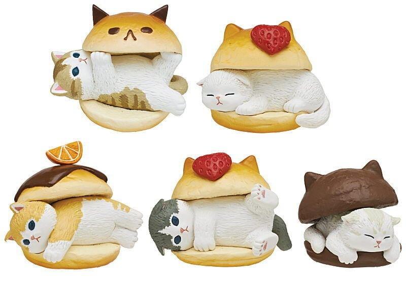 日本 mofusand 貓福珊迪 maritozzo 羅馬生乳包|扭蛋 公仔 鑰匙圈 - 富士通販