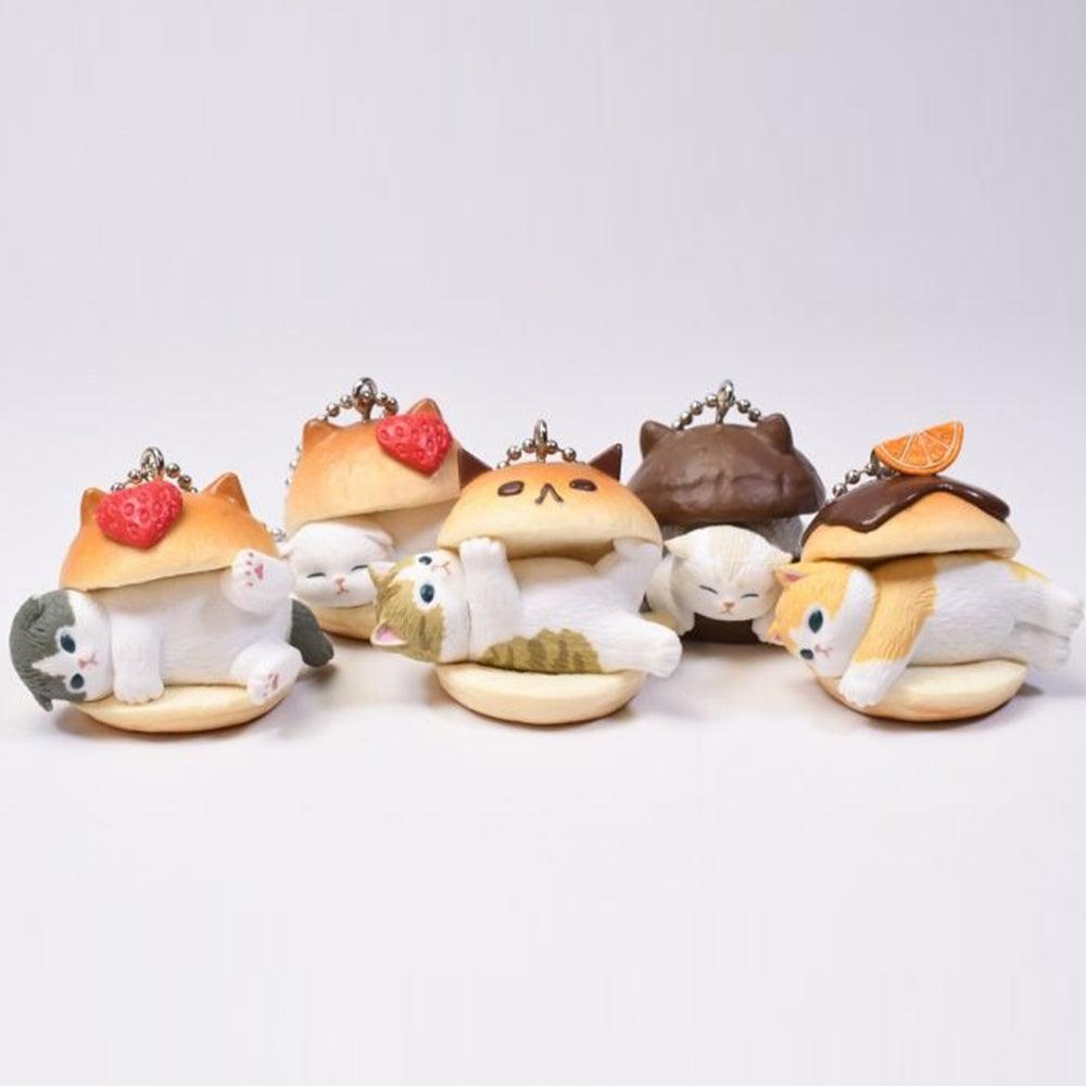 日本 mofusand 貓福珊迪 maritozzo 羅馬生乳包|扭蛋 公仔 鑰匙圈 - 富士通販