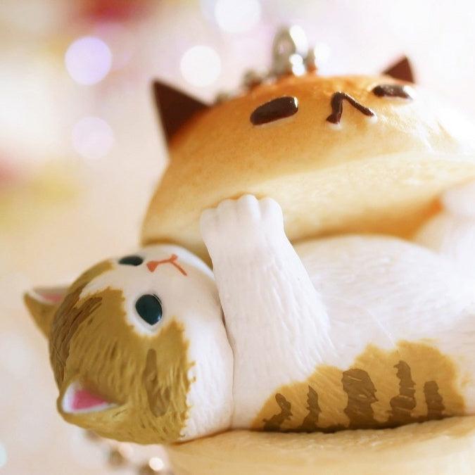 日本 mofusand 貓福珊迪 maritozzo 羅馬生乳包|扭蛋 公仔 鑰匙圈 - 富士通販