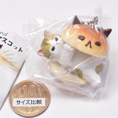 日本 mofusand 貓福珊迪 maritozzo 羅馬生乳包|扭蛋 公仔 鑰匙圈 - 富士通販