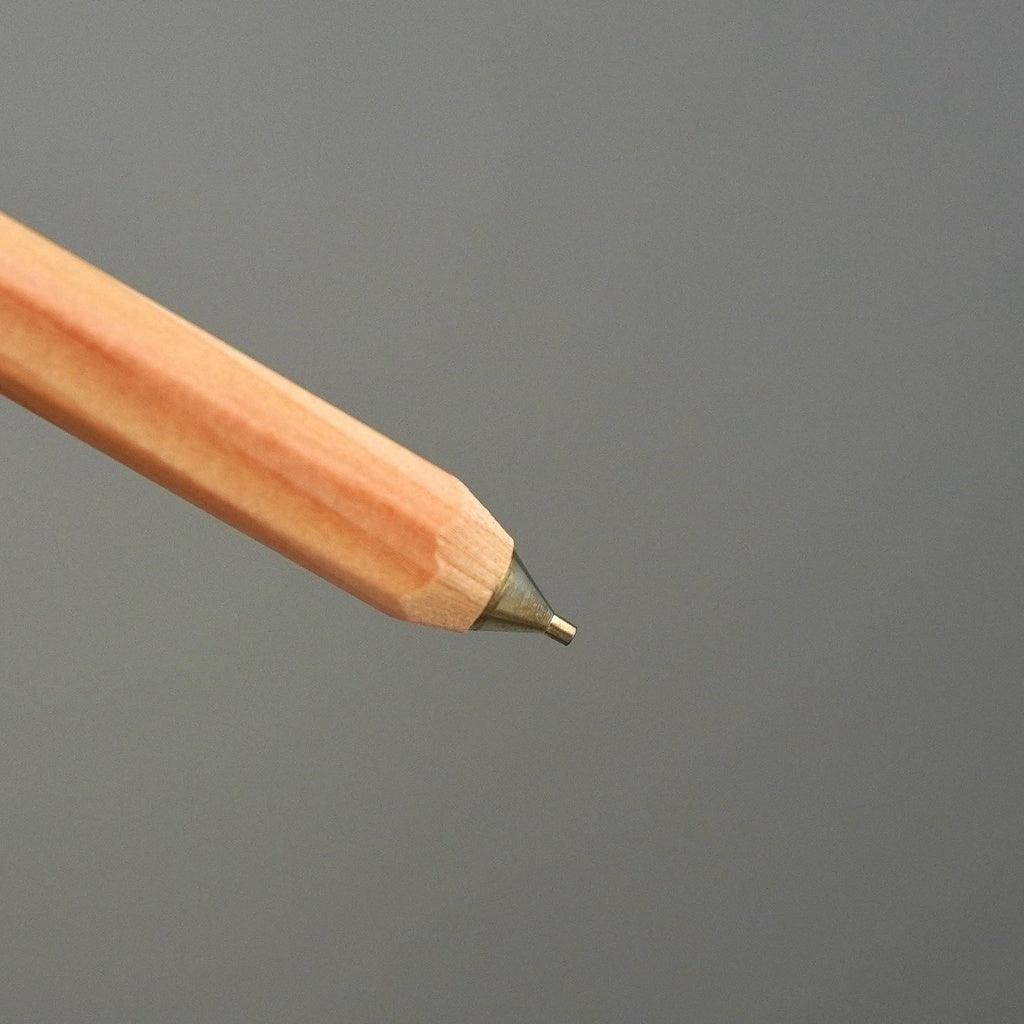 日本製 OHTO 木軸自動鉛筆 0.5mm|木紋觸感 舒適握感 - 富士通販