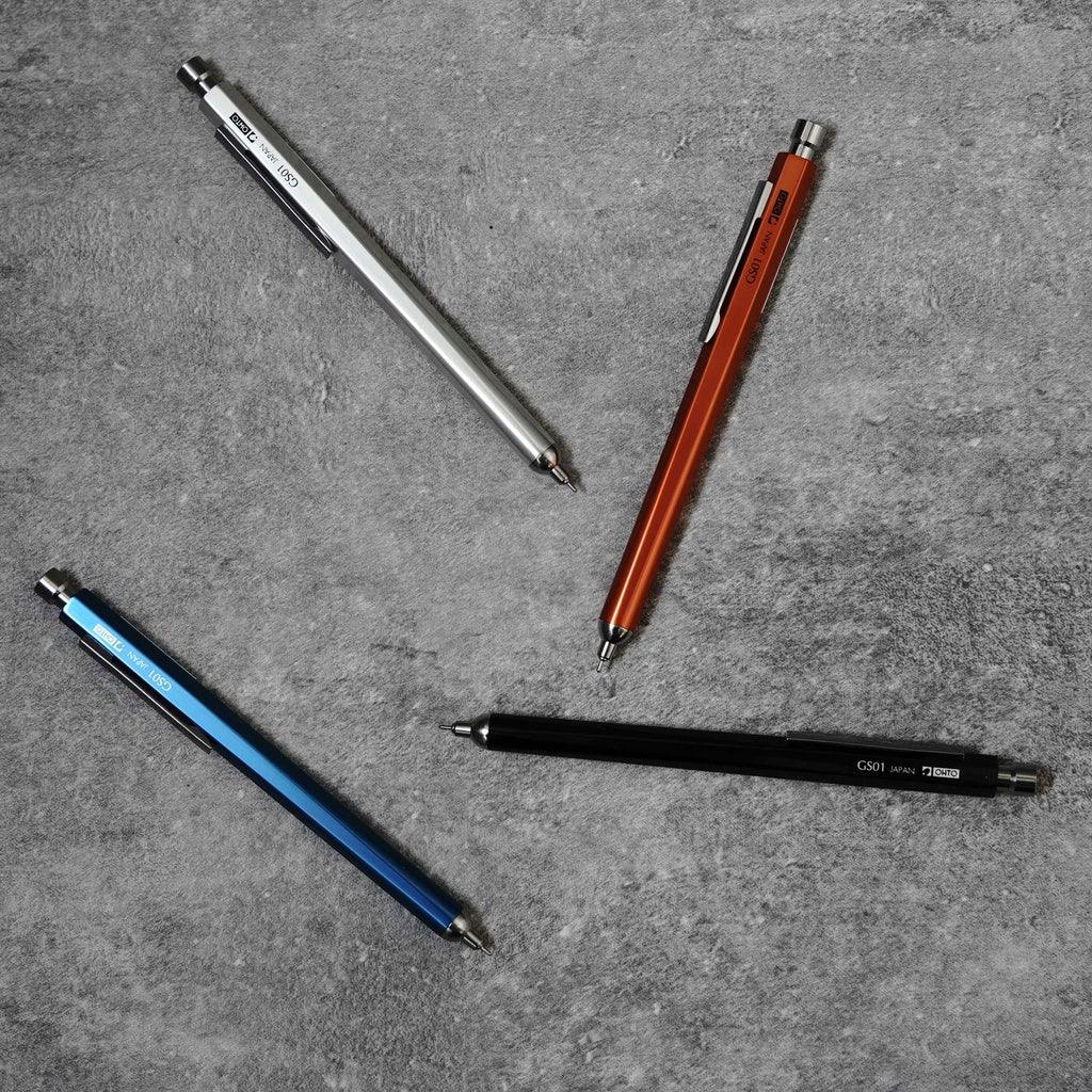 日本 OHTO 按鍵式原子筆 GS01-S7|黑色 鋁合金 低黏度 油墨均勻 - 富士通販