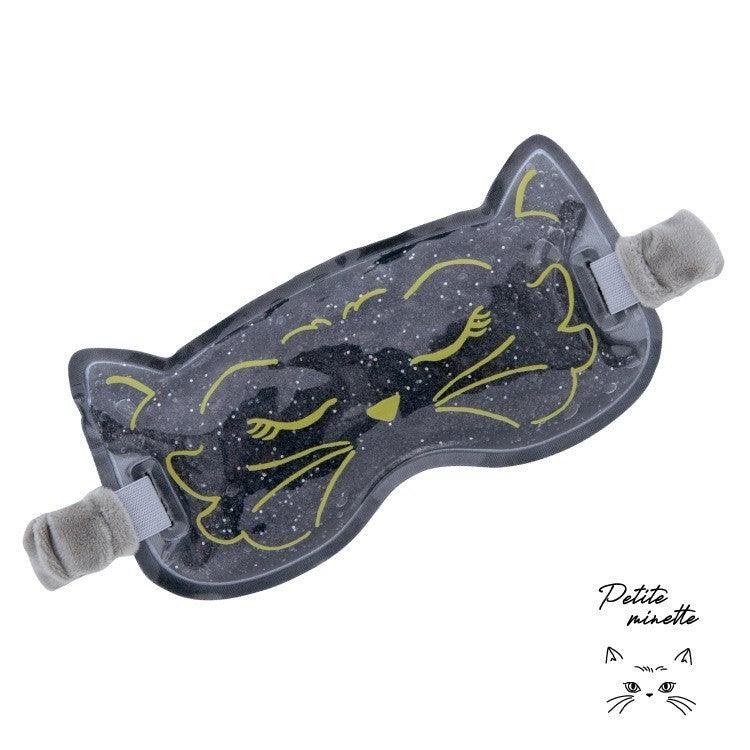 日本 Petit Minette 貓咪涼感眼罩|眼部放鬆 親膚材質 消除疲憊 - 富士通販