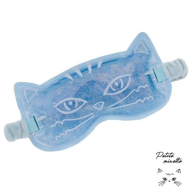 日本 Petit Minette 貓咪涼感眼罩|眼部放鬆 親膚材質 消除疲憊 - 富士通販