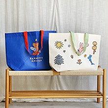 韓國 Romane 熊熊 森林 環保購物袋|大容量 防水 - 富士通販