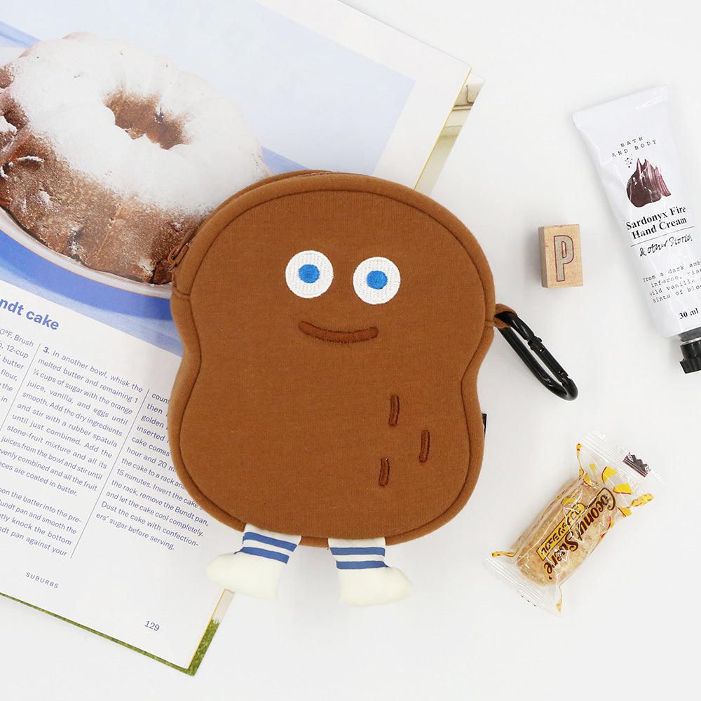 韓國 Romane 早午餐兄弟 收納包 化妝包|可掛包包 - 富士通販