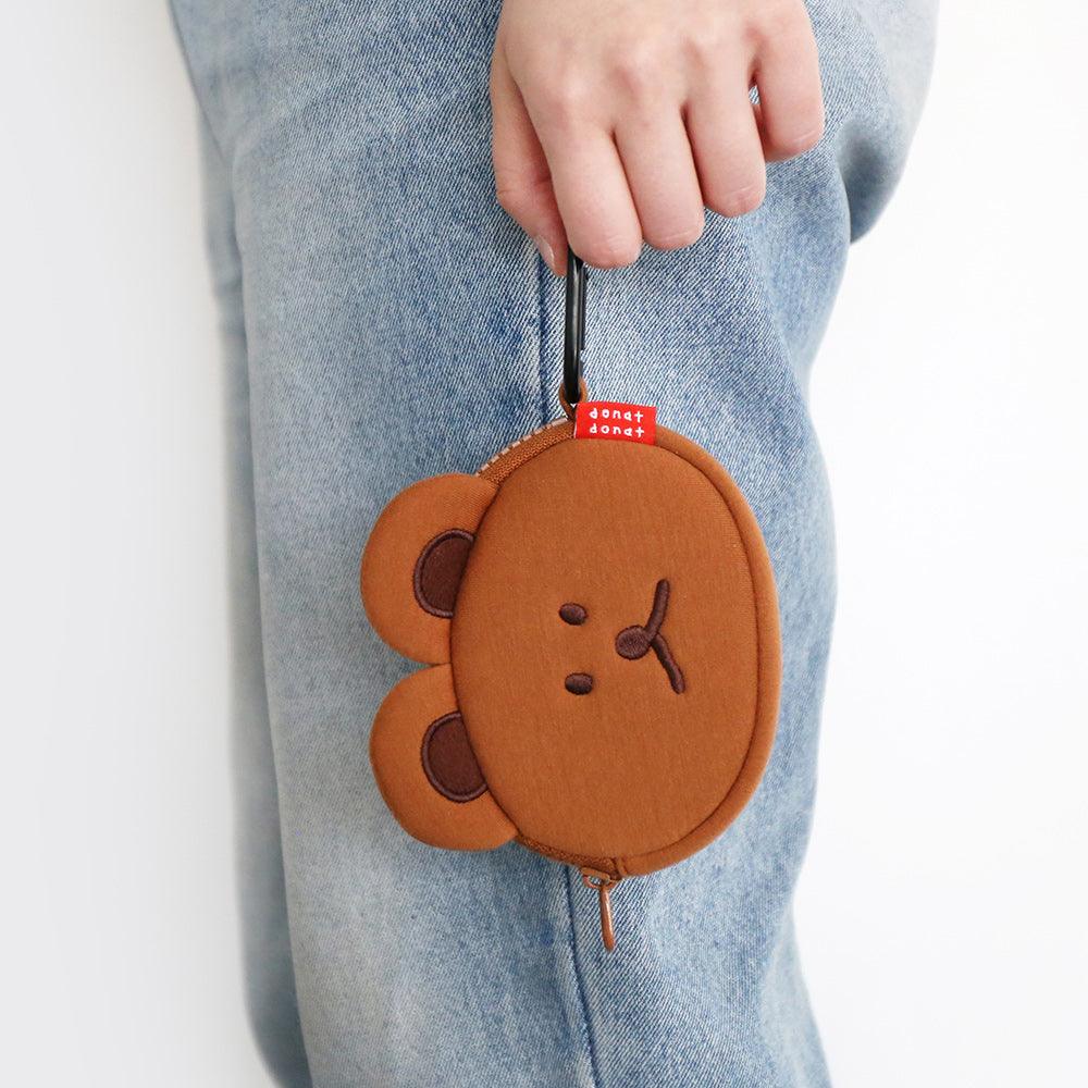 韓國 Romane 早午餐兄弟 收納包 化妝包|可掛包包 - 富士通販