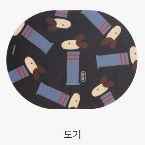 韓國 Romane 文創 滑鼠墊|PVC墊 防水墊 辦公桌墊 - 富士通販