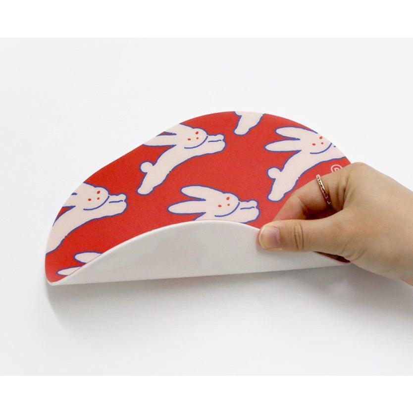 韓國 Romane 文創 滑鼠墊|PVC墊 防水墊 辦公桌墊 - 富士通販