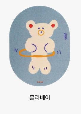 韓國 Romane 文創 滑鼠墊|PVC墊 防水墊 辦公桌墊 - 富士通販