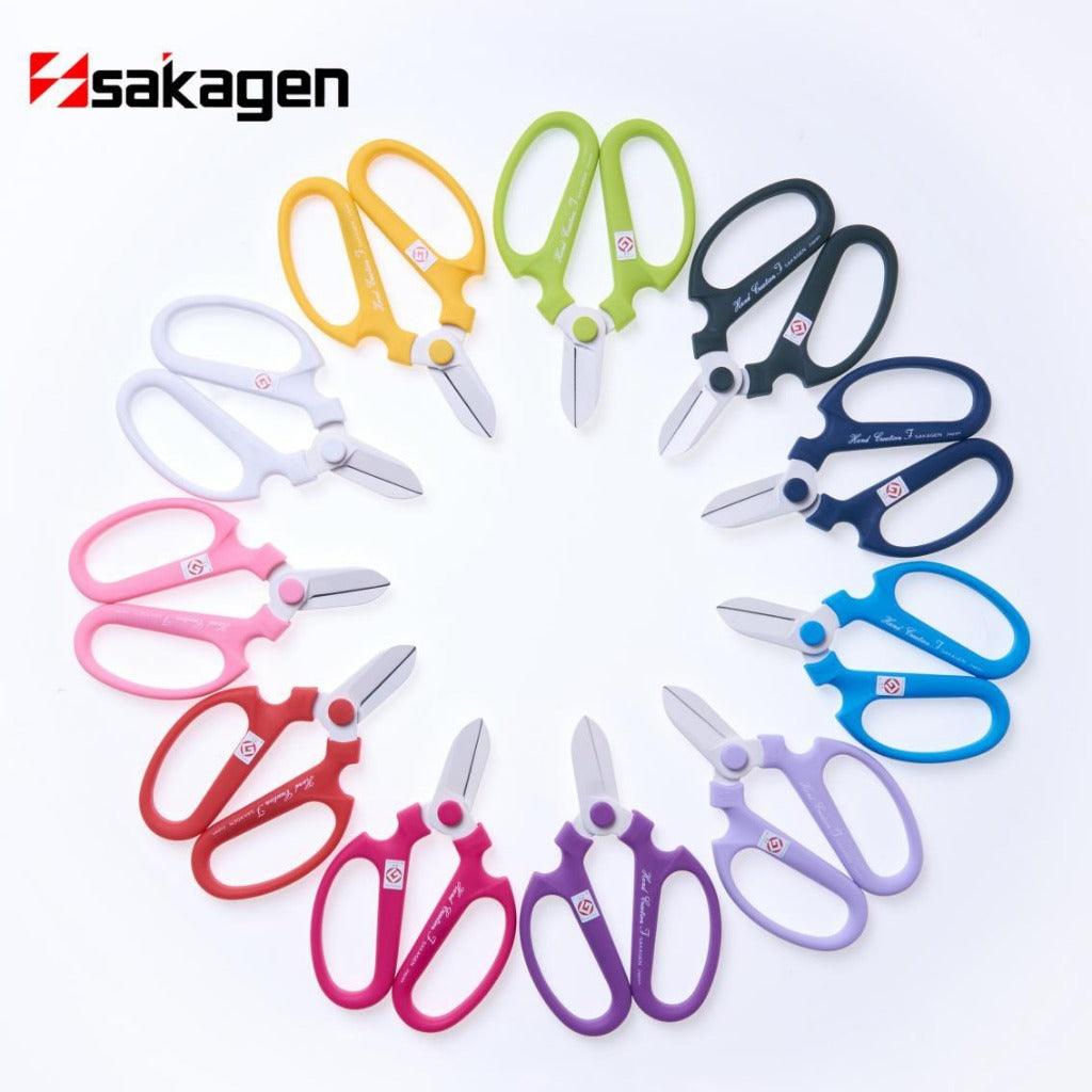 日本製 sakagen 坂源 花藝剪刀|白刃 F170系列 - 富士通販