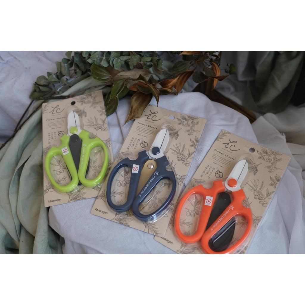 日本製 sakagen 坂源 花藝剪刀|白刃 F170系列 - 富士通販