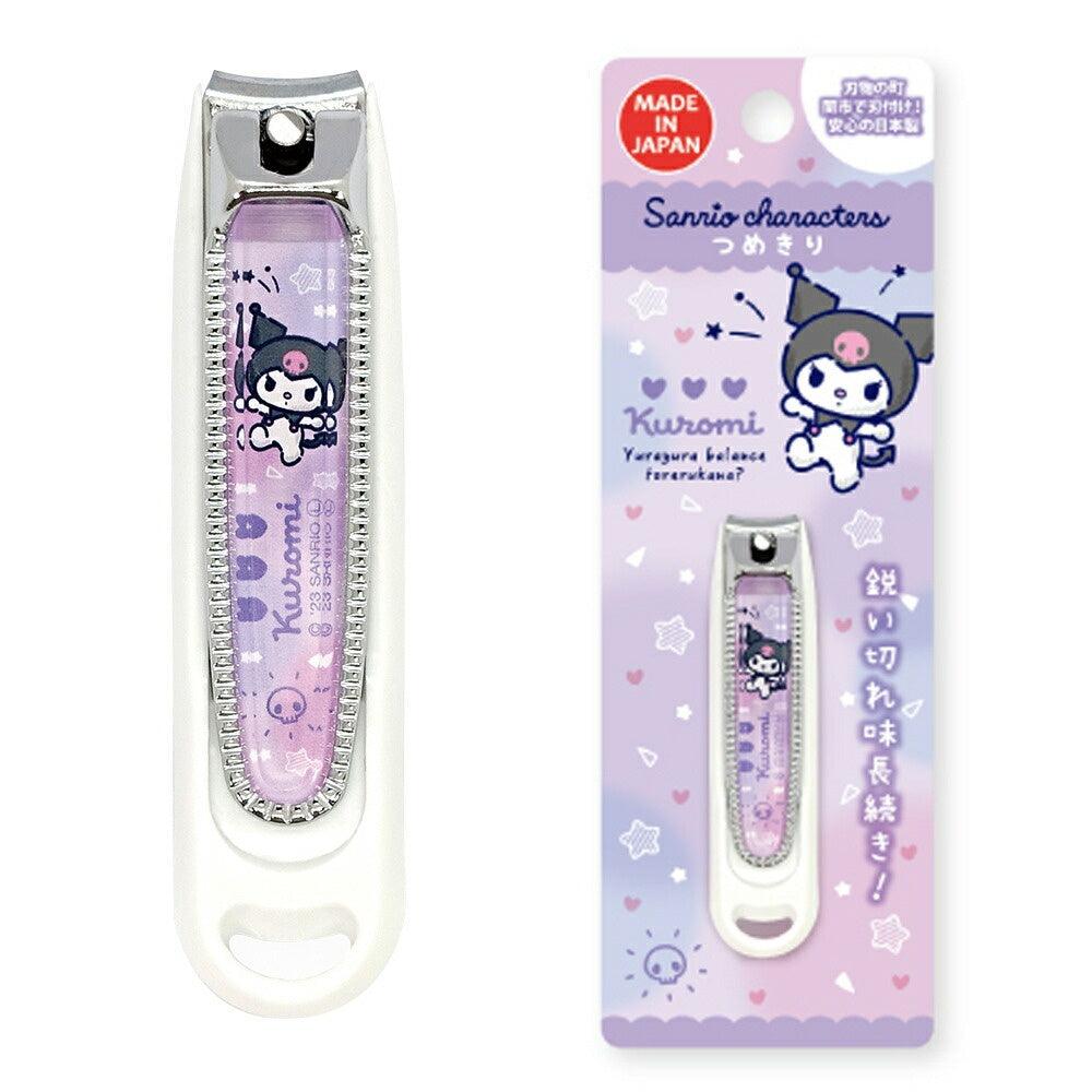日本製 SANRIO 三麗鷗 女性專用 指甲刀 指甲剪|美樂蒂 庫洛米 人魚漢頓 - 富士通販