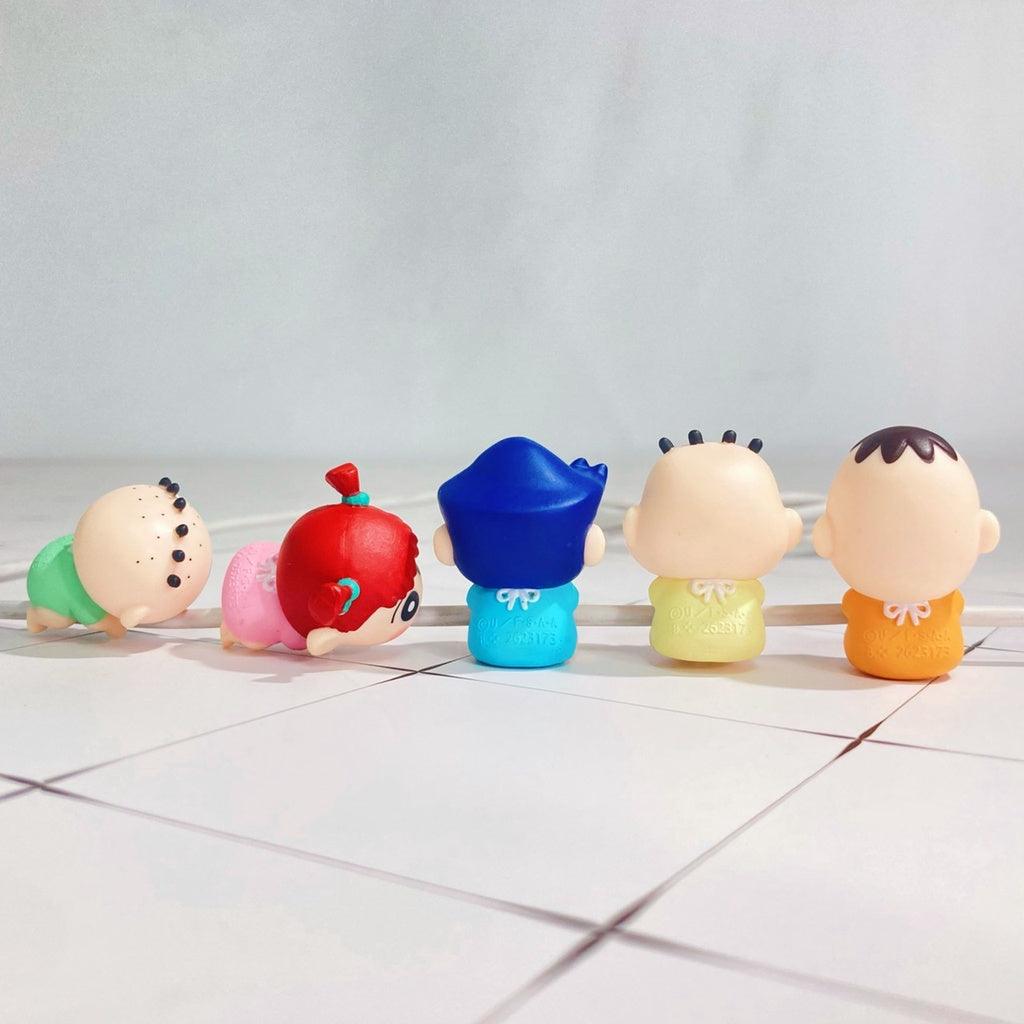 日本萬代 蠟筆小新充電線嬰兒公仔| 阿呆 小新 正男 風間 妮妮 - 富士通販