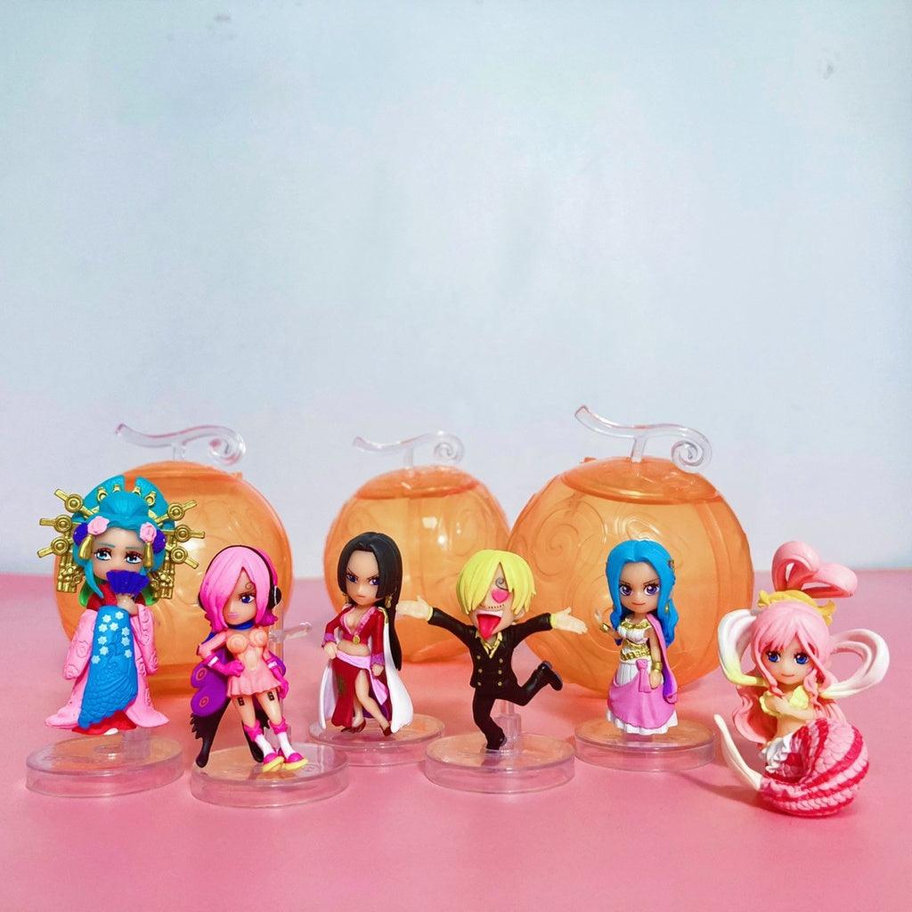 日本萬代 航海王果實扭蛋|香吉士 九蛇 小紫 薇薇 白星公主 蕾玖 - 富士通販