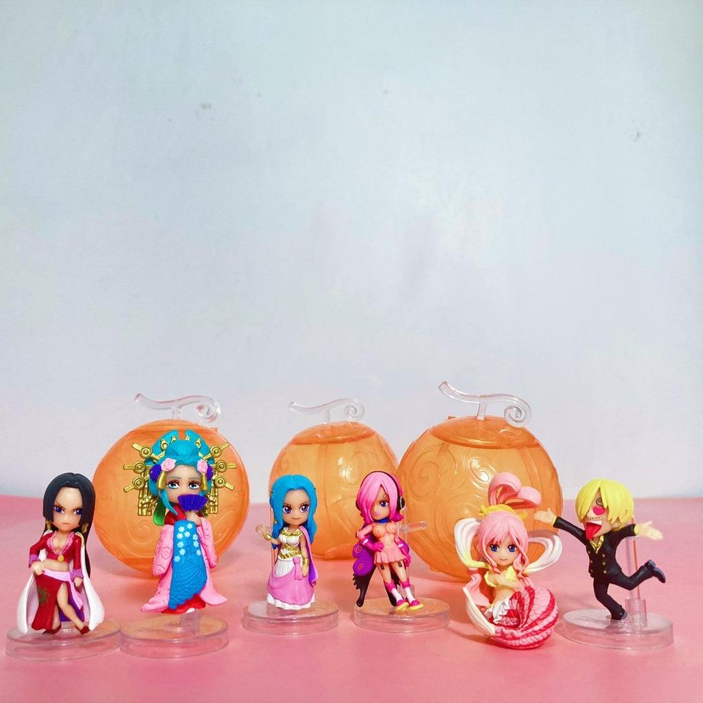 日本萬代 航海王果實扭蛋|香吉士 九蛇 小紫 薇薇 白星公主 蕾玖 - 富士通販