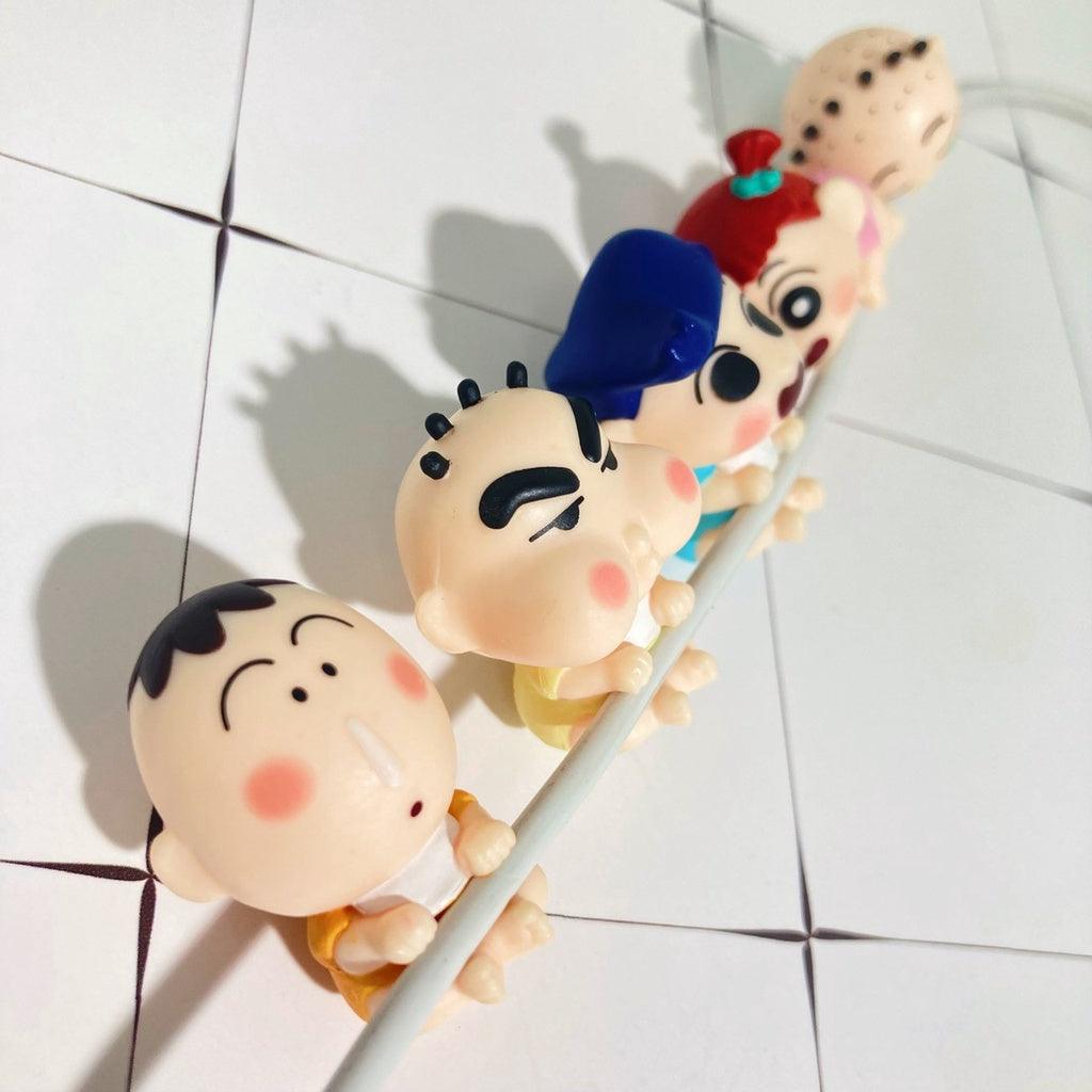 日本萬代 蠟筆小新充電線嬰兒公仔| 阿呆 小新 正男 風間 妮妮 - 富士通販