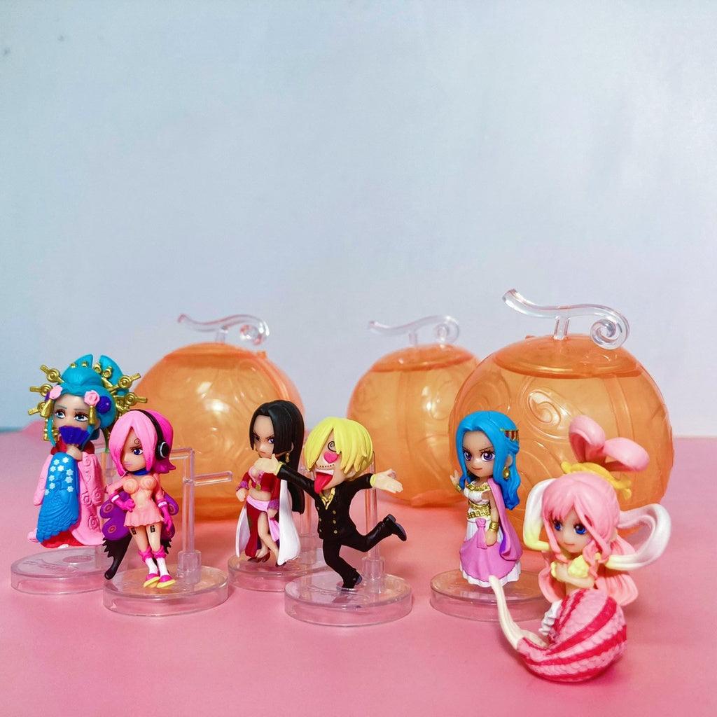 日本萬代 航海王果實扭蛋|香吉士 九蛇 小紫 薇薇 白星公主 蕾玖 - 富士通販