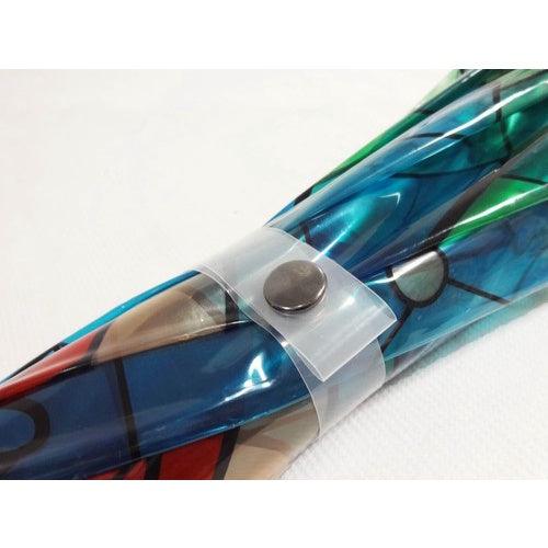 日本 迪士尼 小美人魚 愛麗兒 愛麗絲|玻璃彩繪雨傘 兒童雨傘 透明雨傘 - 富士通販