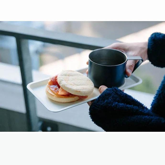 日本製 高桑金屬 不鏽鋼輕量馬克杯 輕鋁餐盤|可吊掛 露營 野餐 - 富士通販