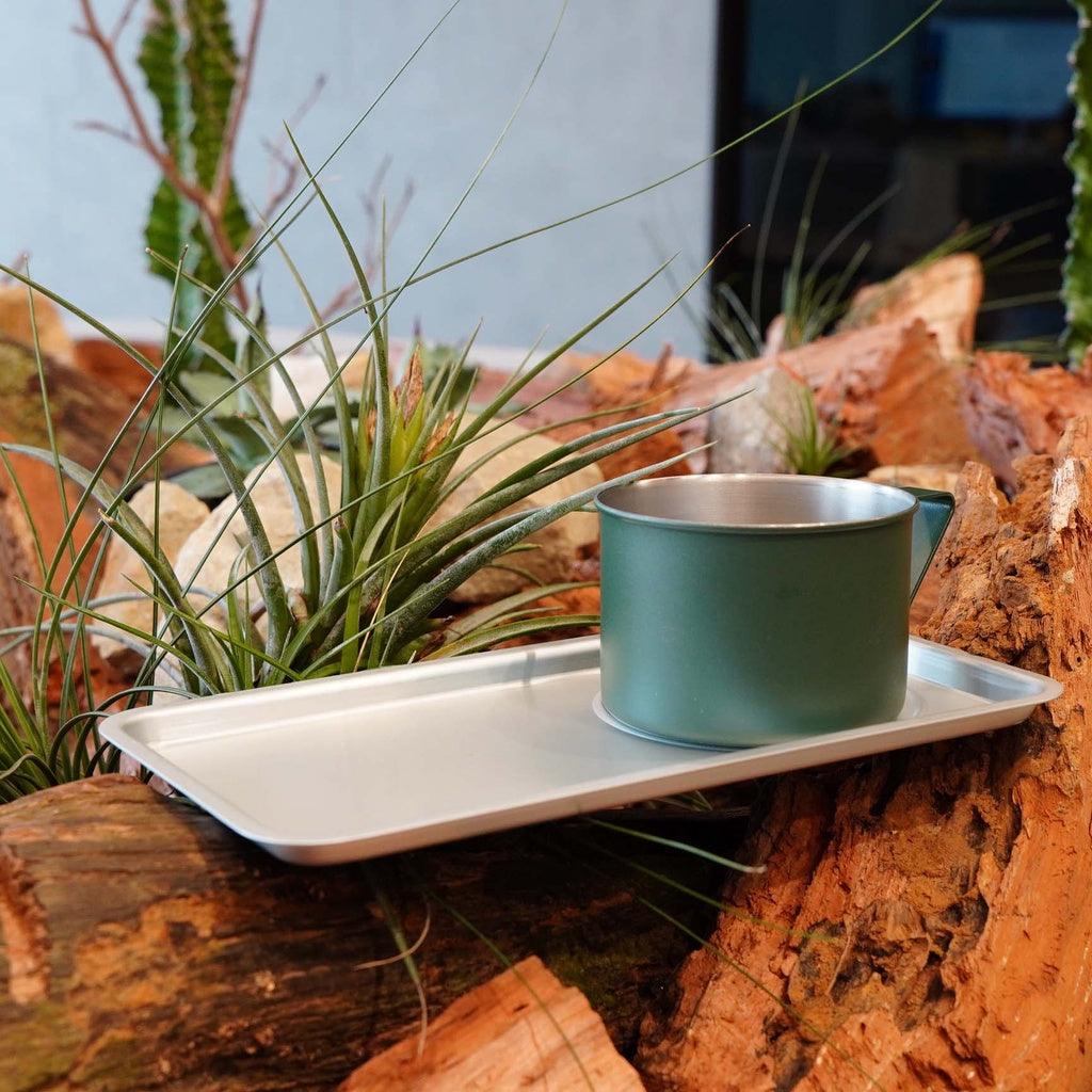 日本製 高桑金屬 不鏽鋼輕量馬克杯 輕鋁餐盤|可吊掛 露營 野餐 - 富士通販