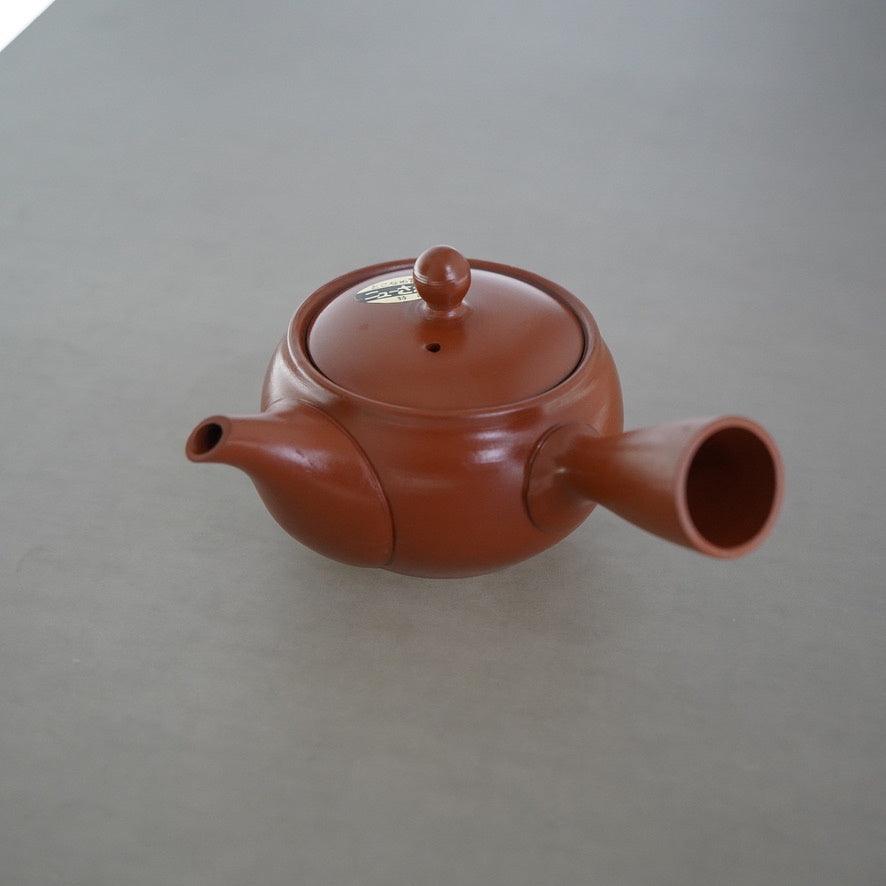 日本製 常滑燒 一心作 富仙 朱泥 日式茶壺|横手急須 紫砂壺 陶瓷網 - 富士通販