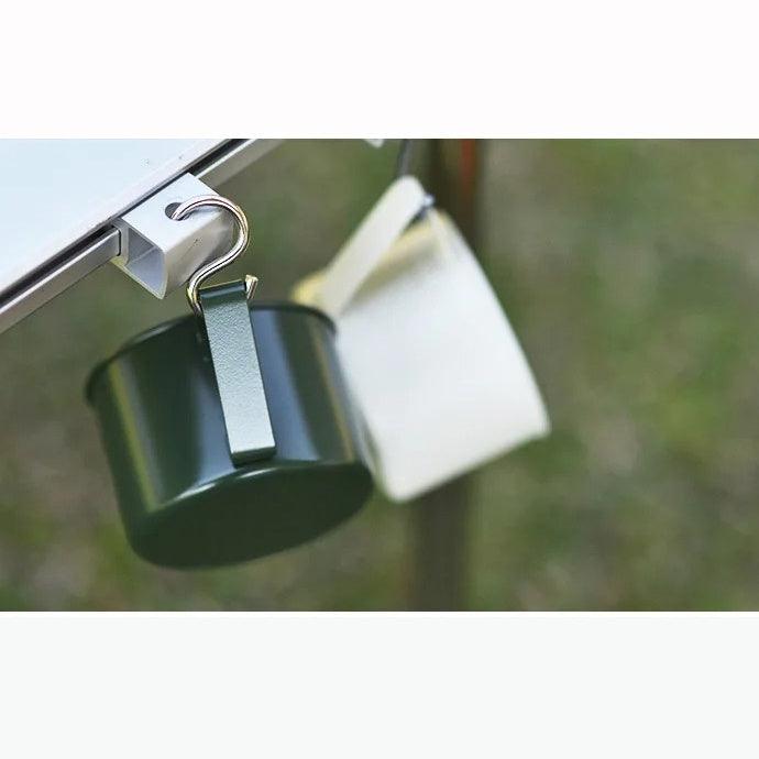 日本製 高桑金屬 不鏽鋼輕量馬克杯 輕鋁餐盤|可吊掛 露營 野餐 - 富士通販