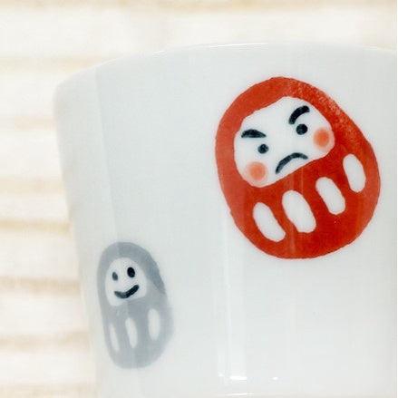 日本製 天龍窯 可愛小達摩|餐碗 圓盤 方盤 丼飯碗 - 富士通販