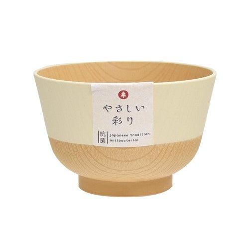 日本製 兒童抗菌雙色湯碗|野餐 露營 兒童碗 - 富士通販