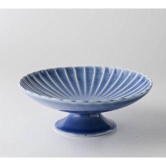 日本製 美濃燒 高腳甜點盤|蛋糕盤 點心盤 甜品盤 水果盤 拍照道具 - 富士通販