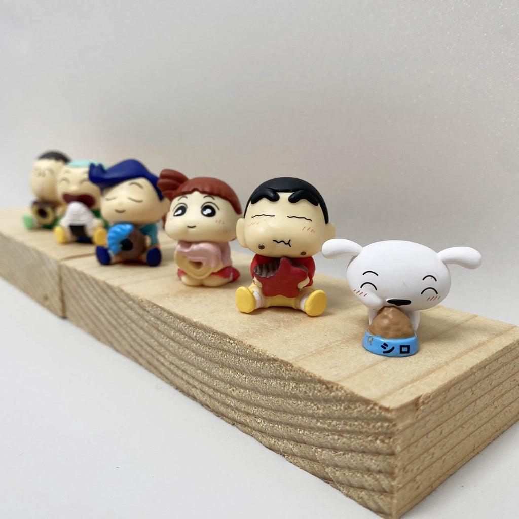 日本萬代 蠟筆小新 扭蛋 嚼嚼派對|小新 妮妮 風間 小白 阿呆 正男 - 富士通販