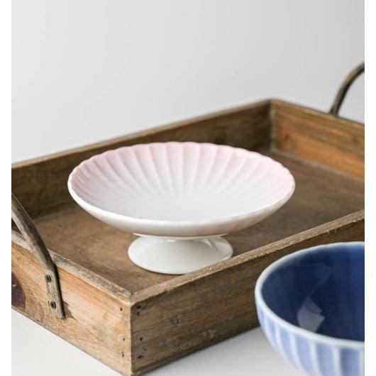 日本製 美濃燒 高腳甜點盤|蛋糕盤 點心盤 甜品盤 水果盤 拍照道具 - 富士通販