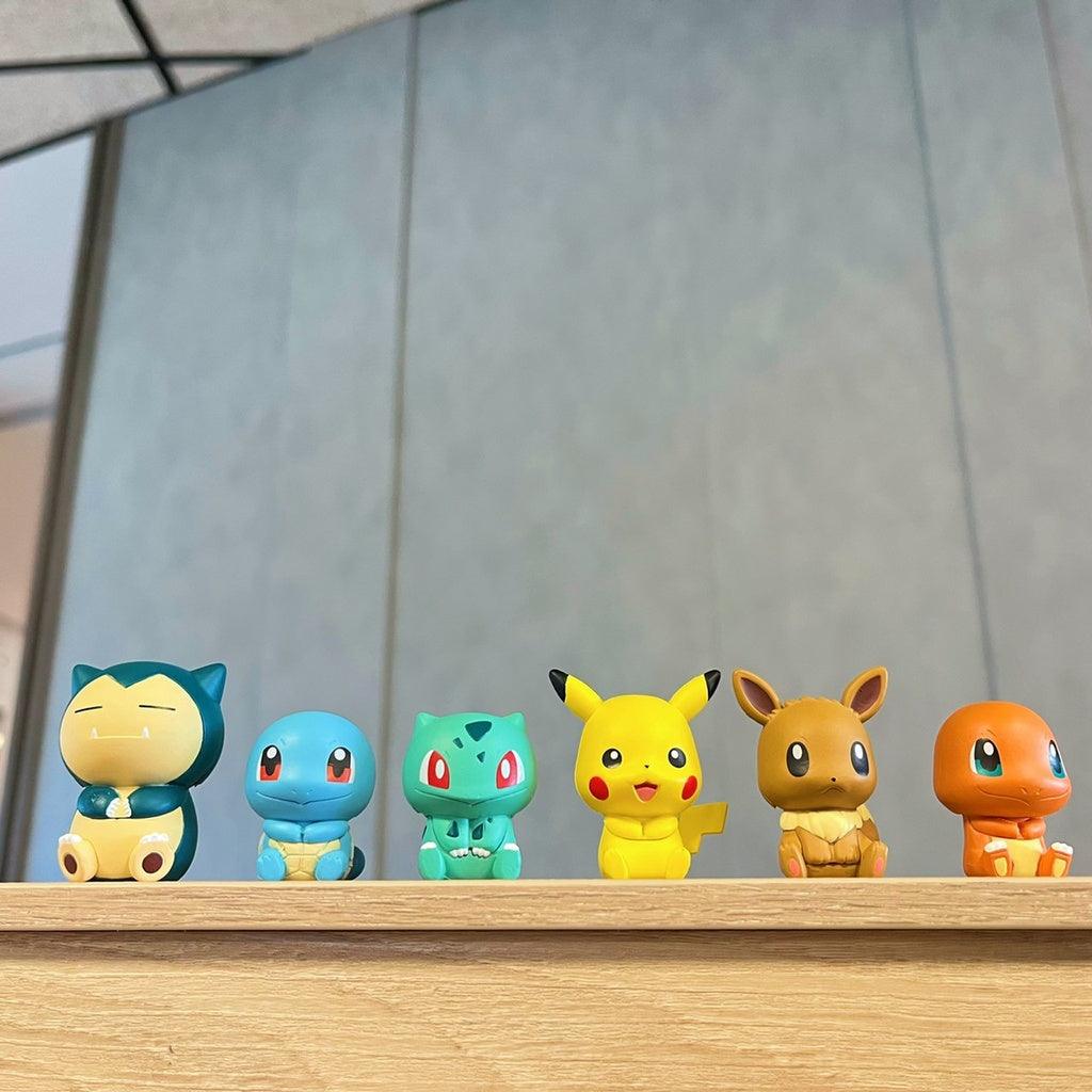日本萬代 精靈寶可夢造型公仔夾|皮卡丘 卡比獸 小火龍 伊布 - 富士通販