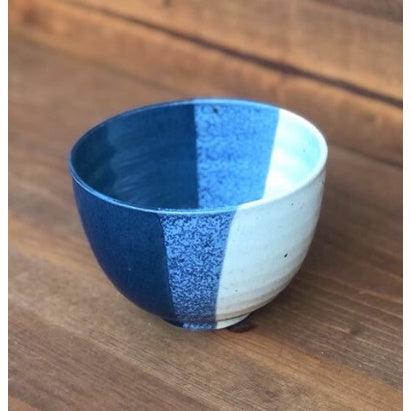 日本製 藍白釉變 輕量飯碗|湯碗 飯碗 丼飯碗 抹茶碗 茶碗 - 富士通販