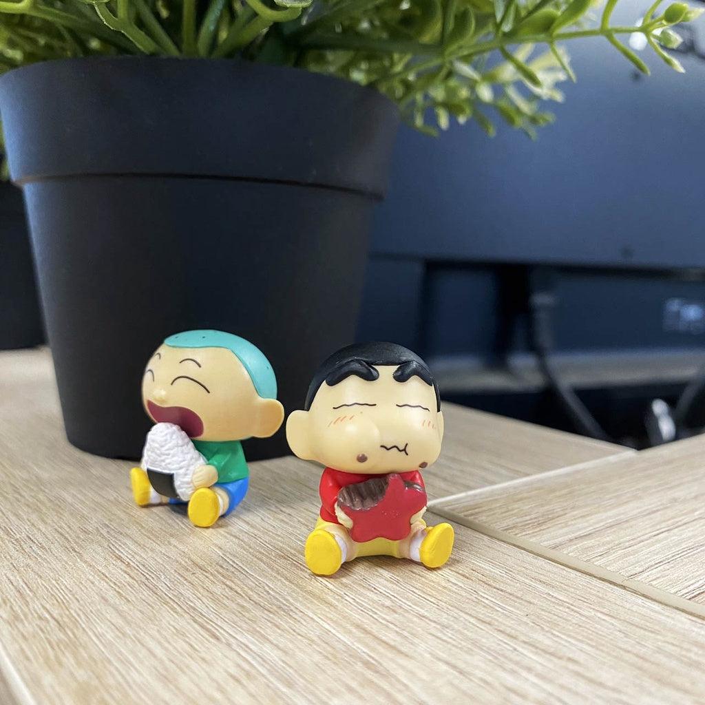 日本萬代 蠟筆小新 扭蛋 嚼嚼派對|小新 妮妮 風間 小白 阿呆 正男 - 富士通販