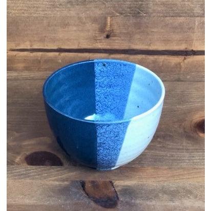 日本製 藍白釉變 輕量飯碗|湯碗 飯碗 丼飯碗 抹茶碗 茶碗 - 富士通販