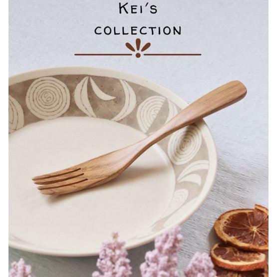 日本製 職人手繪 不規則圓型瓣片餐盤|沙拉 咖哩 主菜 義大利麵 - 富士通販