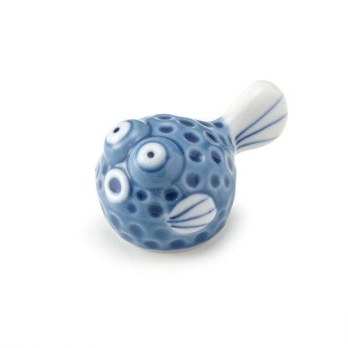 日本製 河豚 筷架 筷子架|伴娘禮 入厝禮物 - 富士通販