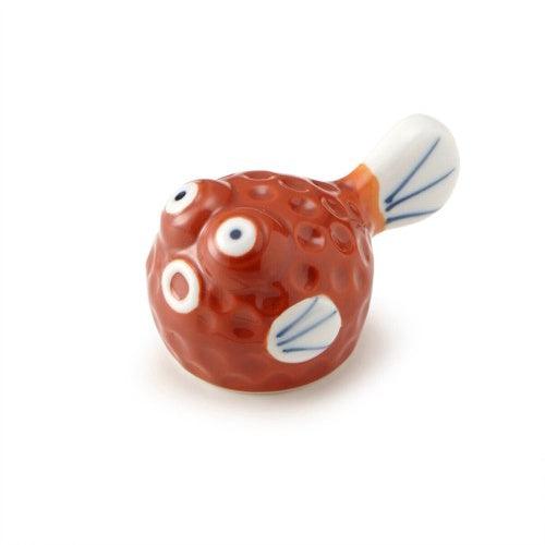 日本製 河豚 筷架 筷子架|伴娘禮 入厝禮物 - 富士通販