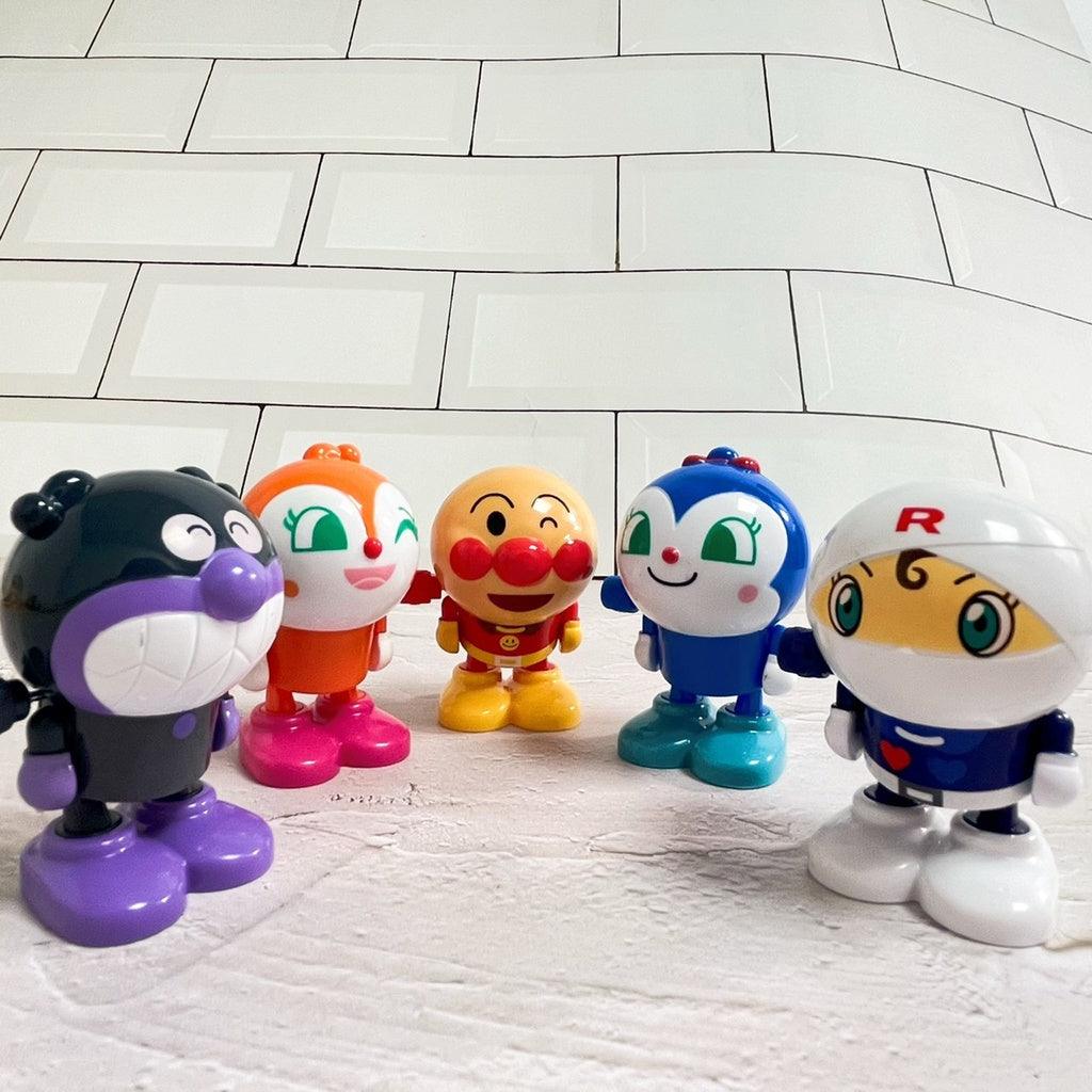 麵包超人發條跳動公仔| 萬代扭蛋 細菌人 紅精靈 小精靈 餐包姐姐 麵包超人 - 富士通販