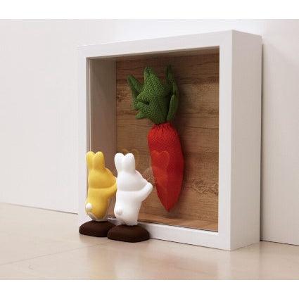 日本 偷窺趴趴兔陶瓷公仔|辦公療癒小物 裝飾 - 富士通販