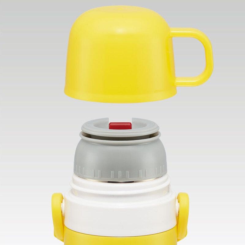 日本 Skater 兒童直飲水壺 附杯蓋|保溫保冷 - 富士通販