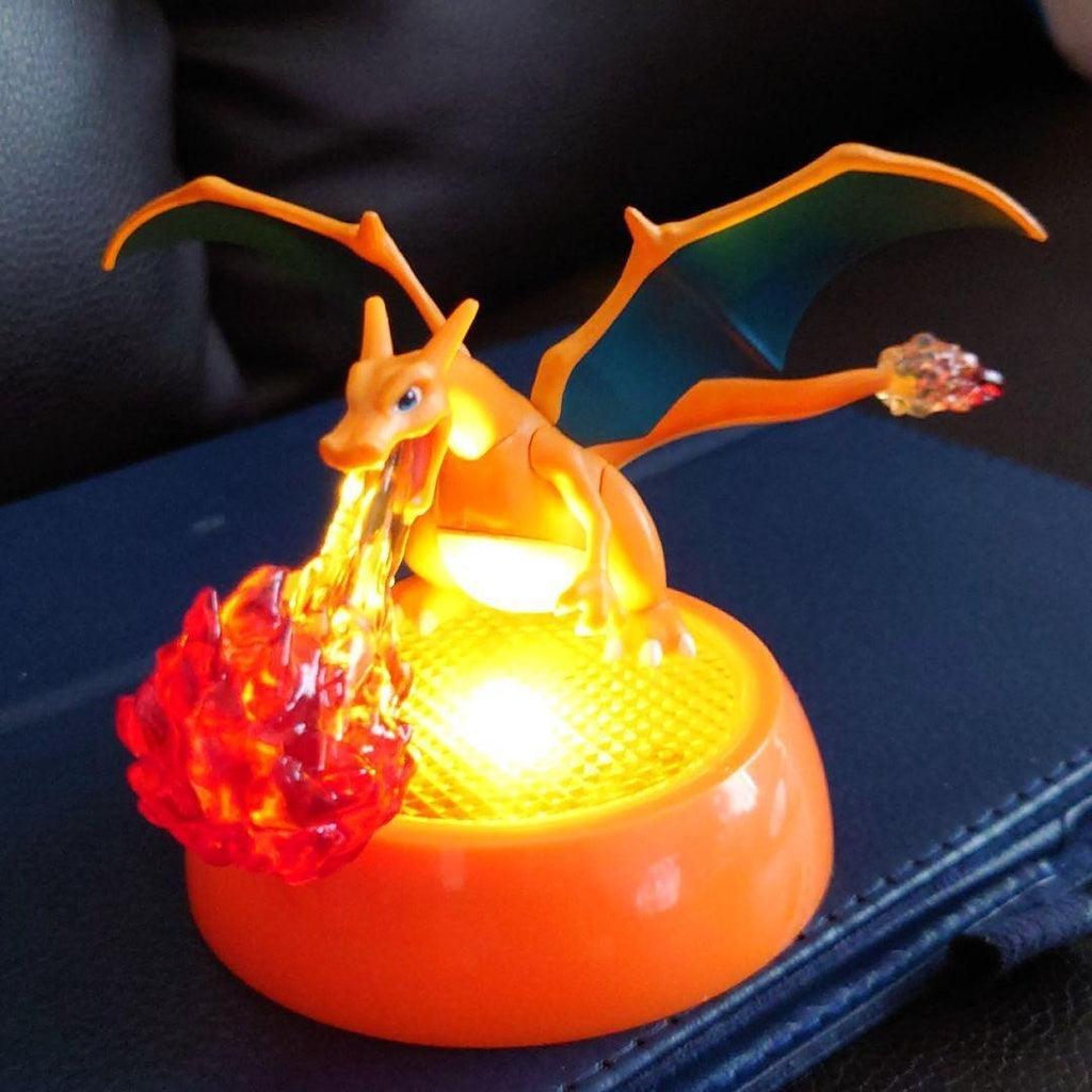 日本 萬代 精靈寶可夢發光底座公仔 扭蛋|耿鬼 噴火龍 皮卡丘 - 富士通販
