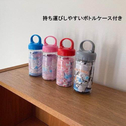 日本 三麗鷗 涼感毛巾 涼感巾|附收納罐 - 富士通販