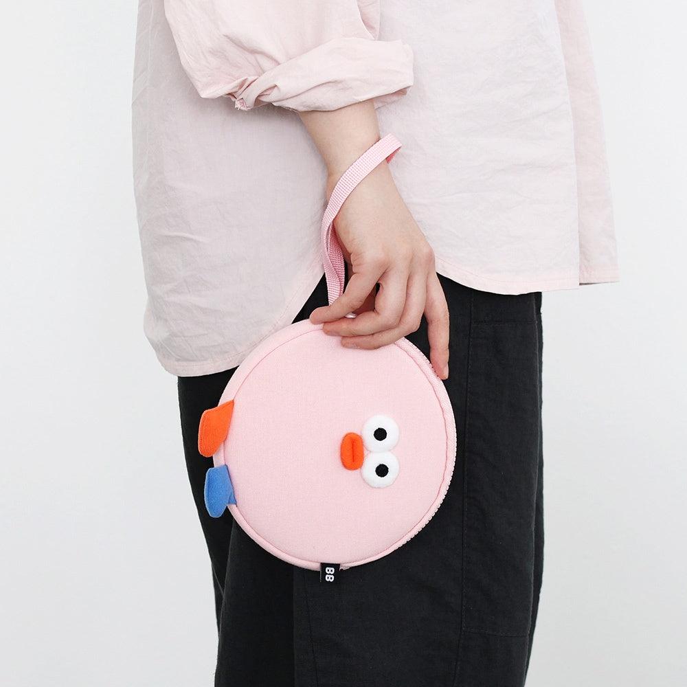 韓國 Romane 早午餐兄弟 筆袋 化妝包 收納包 - 富士通販