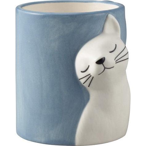 日本 sunart 貓咪親親對杯|馬克杯 咖啡杯 - 富士通販