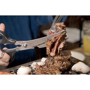 日本製 京都活具 萬用剪刀|烤肉 螃蟹 青菜 比薩 - 富士通販