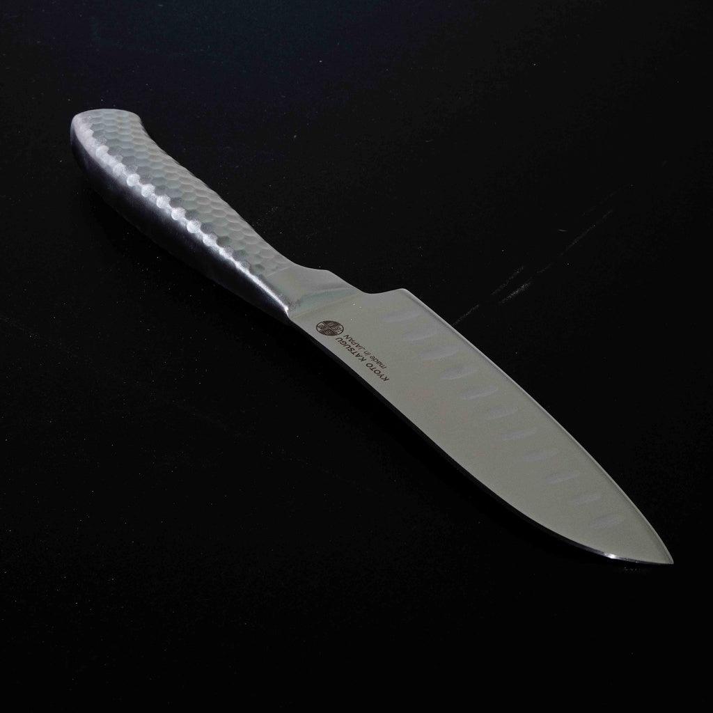 日本製 京都活具 特殊鋼不鏽鋼 三德刀|一體成型 硬度高 不易沾黏 - 富士通販