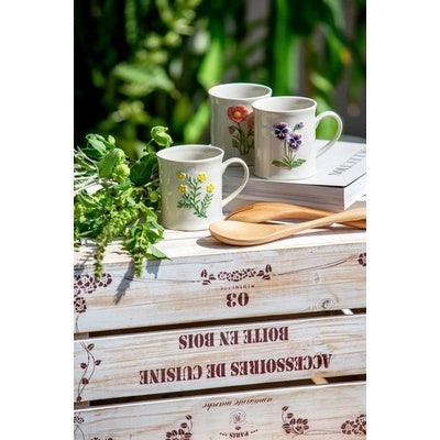 日本 花語陶瓷馬克杯|咖啡杯 馬克杯 水杯 - 富士通販