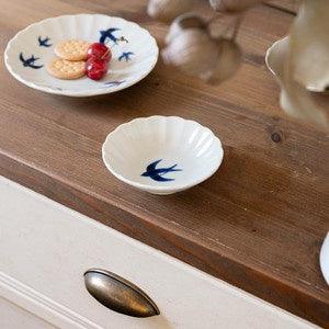 日本製 美濃燒 燕子 餐盤禮盒組|餐盤 點心盤 碟子 - 富士通販